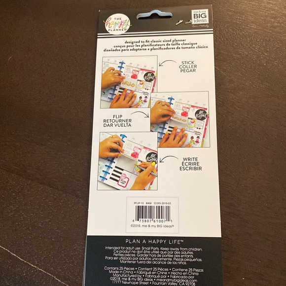 JOURNALING STICKERS HAPPY PLANNER - Picture 2 of 6